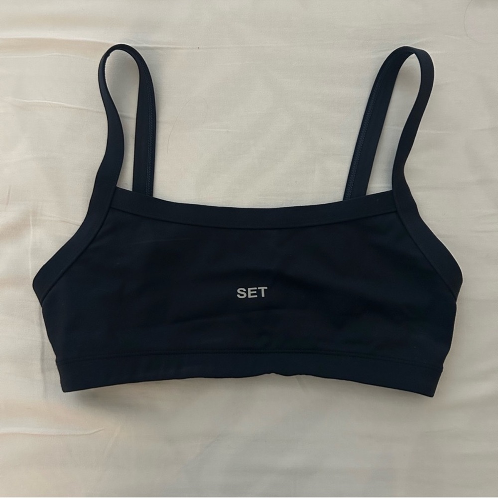 SET Active Black Sports Bra